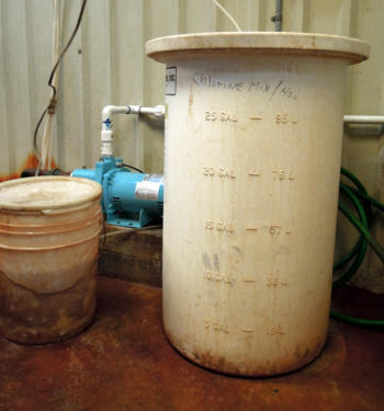 Cuba Chlorine Tank Insights & Connect with Desalus - Food & Water Security: Desalus makes clean water and pure fertilizer from its zero-waste water treatment services offered to brackish water stewards including mines, municipalities and more. With a heart to address water and food security in regions with water challenges, Desalus operates powerful resource recovery systems including IChemE Award-winning ZIX-Zak ion-exchange and KNeW Process for over 99% water recovery with no brine or waste.